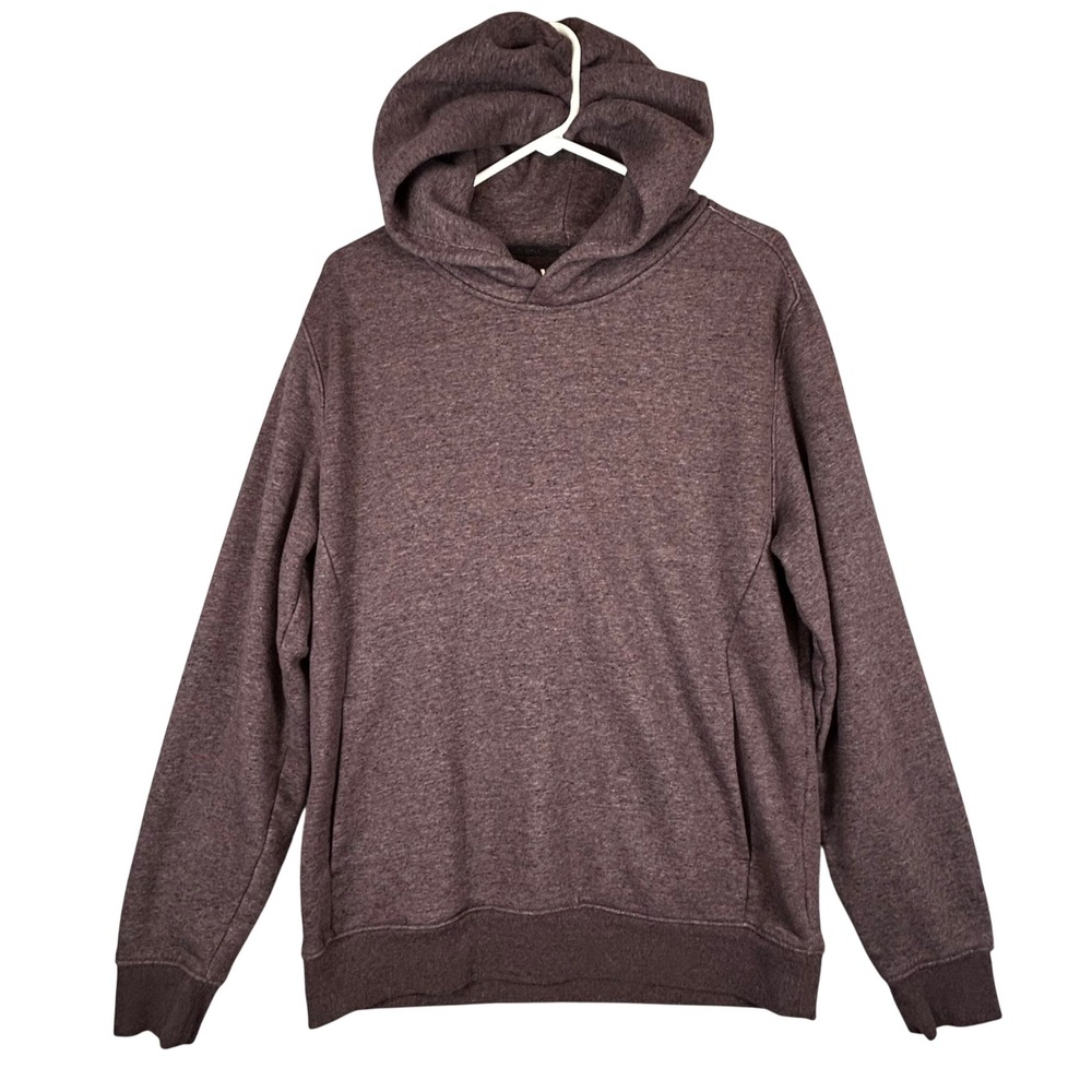 VRST Hoodie Mens Medium Heathered Purple Pullover Soft